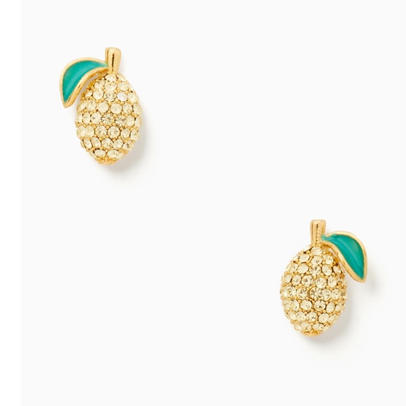 kate spade Jewelry - Kate Spade Perfect Picnic Lemon Studs